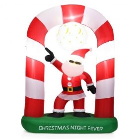 7.5 Feet Inflatable Christmas Lighted Santa Claus