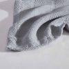 Twin size Cozy Lightweight Grey 100-Percent Cotton Blanket - Machine Washable