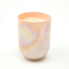 Subtle Shine Scented Wax Candle - Peach