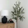 Artificial Olive Tree; Silk Leaves - 6ft