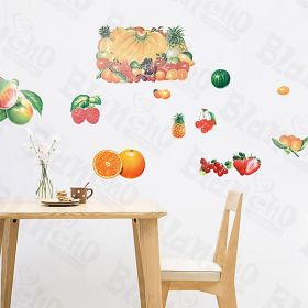 Fruits Collection - Large Wall Decals Stickers Appliques Home Decor