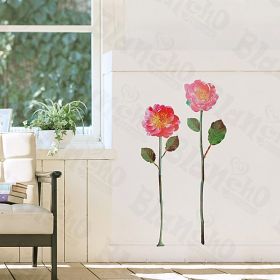 Peony - Wall Decals Stickers Appliques Home Decor