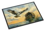 Osprey Nest Over the Bay Doormat Front Door Mat Indoor Outdoor Rugs for Entryway, Non Slip Washable Low Pile, 18H X 27W