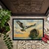 Osprey Nest Over the Bay Doormat Front Door Mat Indoor Outdoor Rugs for Entryway, Non Slip Washable Low Pile, 18H X 27W