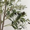 Artificial Olive Tree; Silk Leaves - 6ft