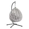 U_STYLE Versatile Hanging Egg Chair for Indoor and Outdoor Use