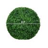 HOMCOM 2 Pack 19.75" Artificial Ball Boxwood Topiary Trees Balls, Indoor Outdoor Fake Plants for Home, Office & Living Room Decor