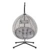 U_STYLE Versatile Hanging Egg Chair for Indoor and Outdoor Use