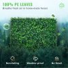 VEVOR 12PCS 20x20inch Artificial Boxwood Panels,Boxwood Hedge Wall Panels,Artificial Grass Backdrop Wall 1.6"