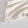 Full/Queen Cream Bone Lightweight 100-Percent Cotton Blanket - Machine Washable