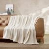 Full/Queen Cream Bone Lightweight 100-Percent Cotton Blanket - Machine Washable