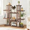 Solid Wood Indoor Outdoor 11-Tier Plant Stand