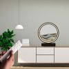 3D Moving Sand Art Table Lamp LED Craft Quicksand USB Cable Control Natural Landscape Flowing Sand Night Light Home Decor Gifts